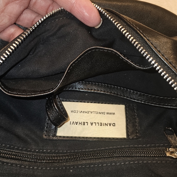 Daniella Lehavi Iconic Mia Crossbody Genuine Leather Bag - Picture 10 of 14